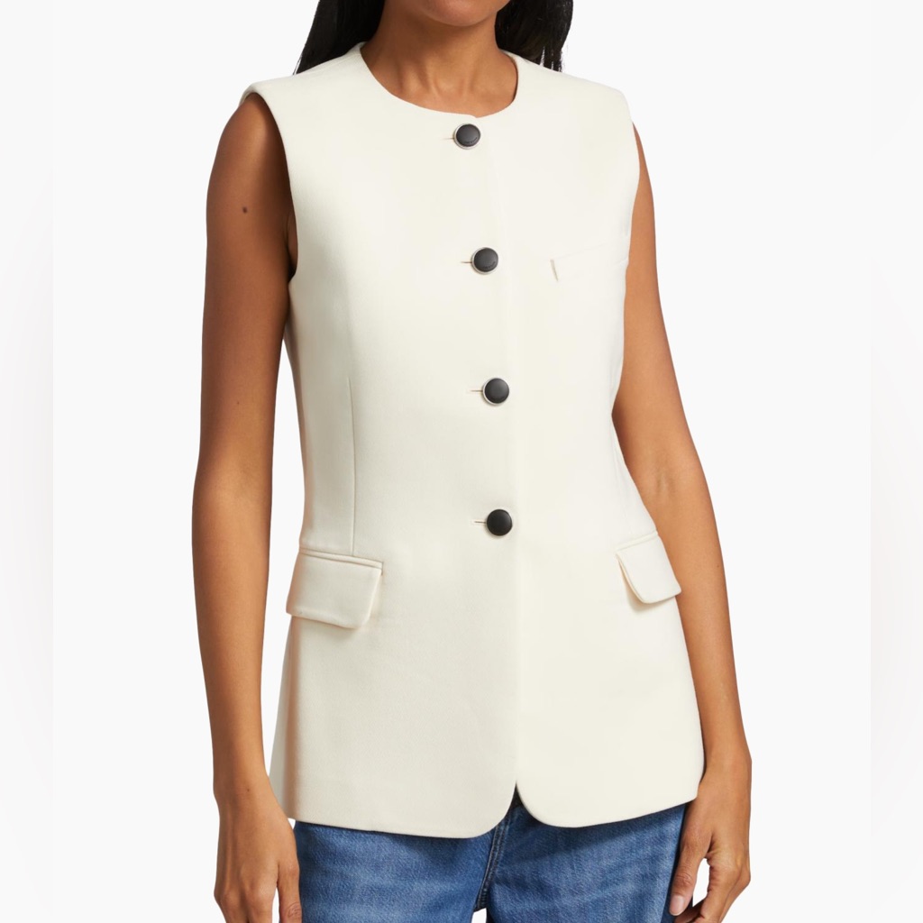 Rag & Bone Women's Bartlet Collarless Vest